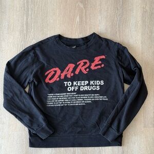 Black D.A.R.E.Sweatshirt